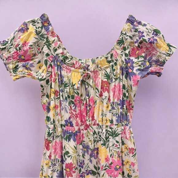 NWT ASTR the Label Women's Off the Shoulder Floral Maxi Dress - Picture 7 of 7